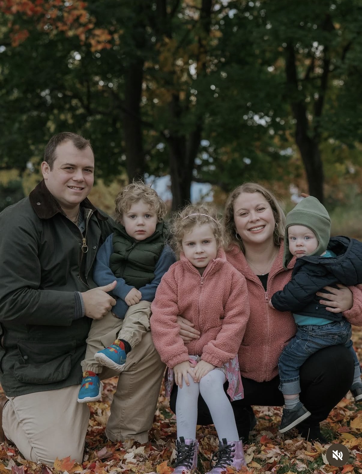 Dane Lloyd with Raechel and their children — Brooke, Alexander, and Harrison