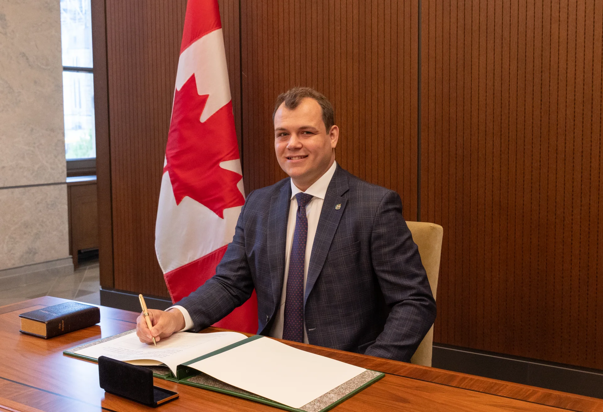 Dane Lloyd, Member of Parliament for Parkland