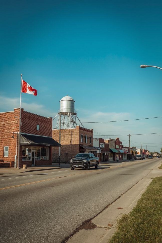 Small town Alberta